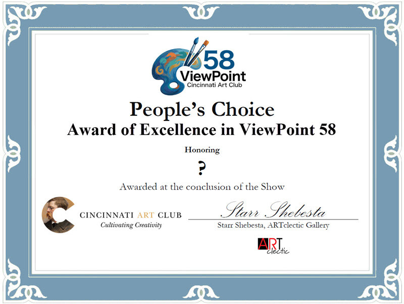 People's Choice Award of Excellence in ViewPoint 58